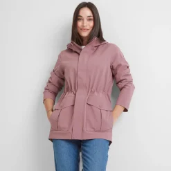 Burradon Womens Waterproof Jacket - Mauve