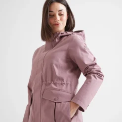 Burradon Womens Waterproof Jacket - Mauve