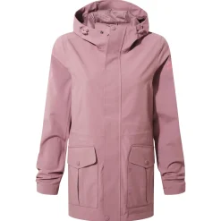 Burradon Womens Waterproof Jacket - Mauve