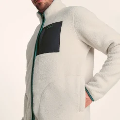 Cameron Mens Sherpa Fleece - Warm Cloud