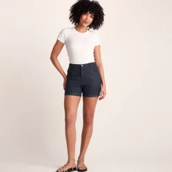 Canvey Womens Chino Shorts - Dark Indigo