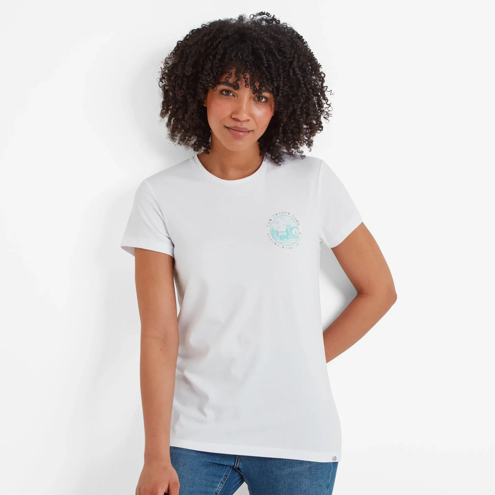 Capital Womens T-Shirt - Optic White