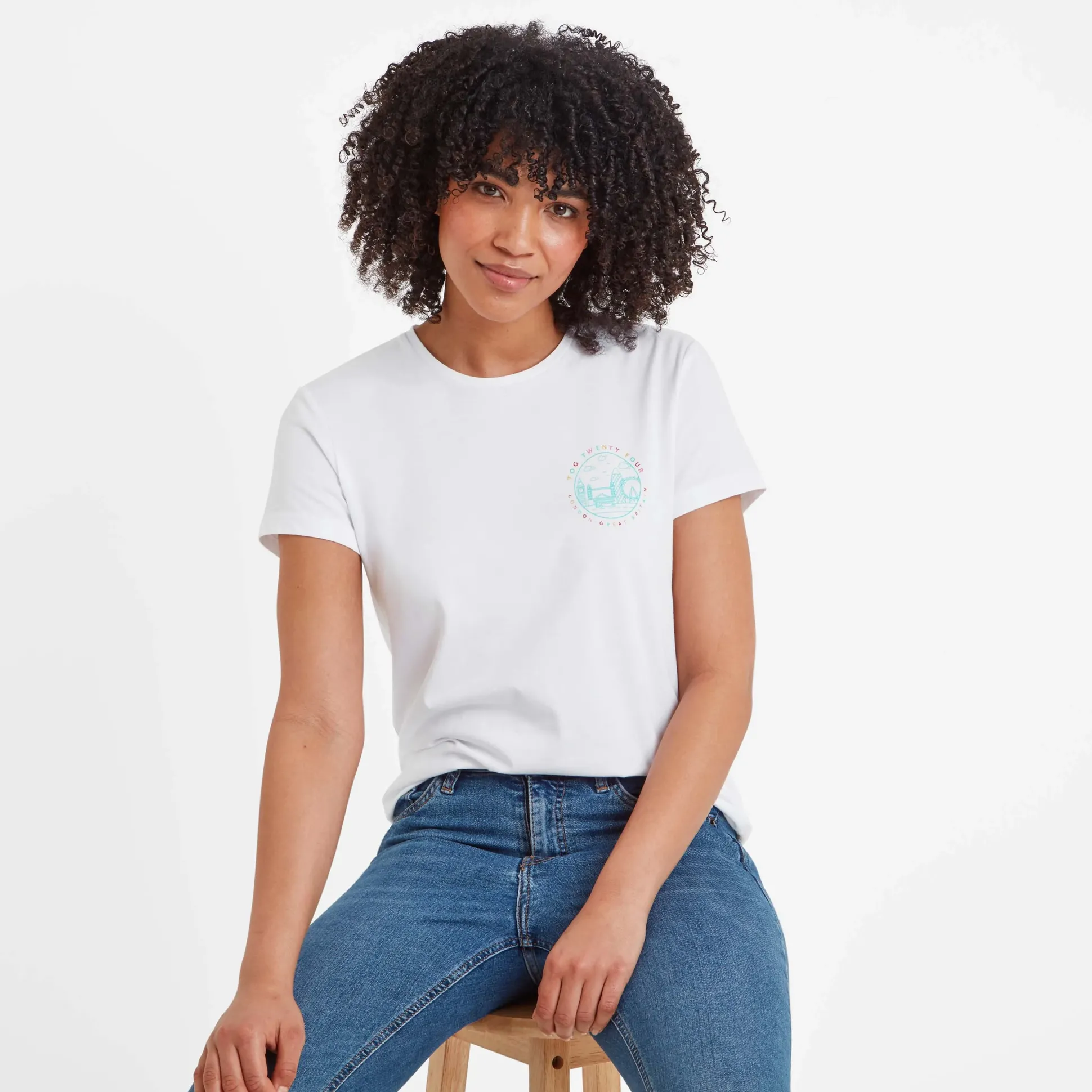 Capital Womens T-Shirt - Optic White