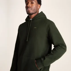 Carlton Mens Oversized Heavyweight 100% Cotton Hoody - Dark Olive Green