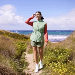 Cassly Womens Insulated Gilet - Pistachio