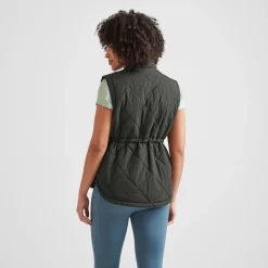 Cassly Womens Insulated Gilet - Washed Black