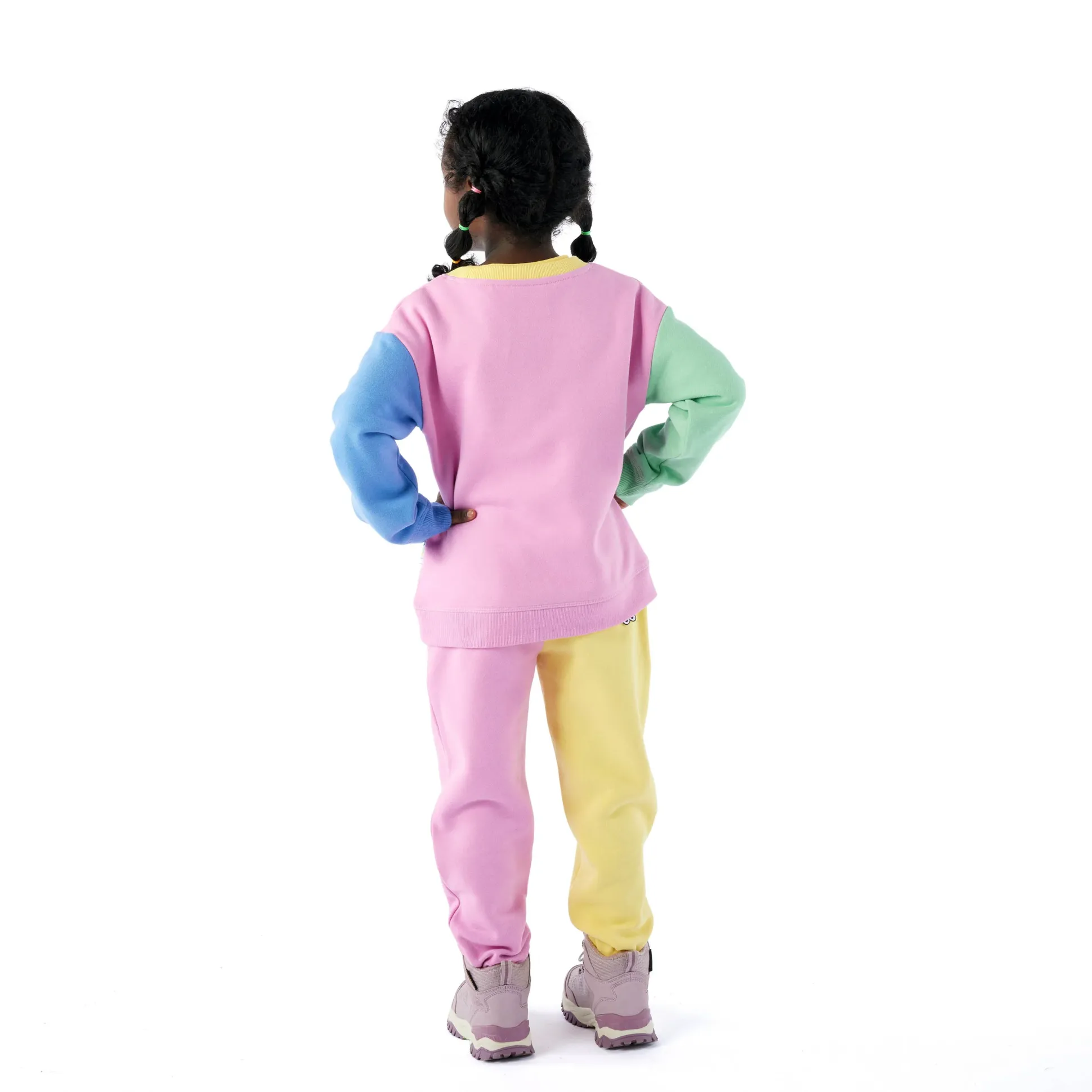 Cheviot Kids Shaun the Sheep Sweat - Piglet Pink