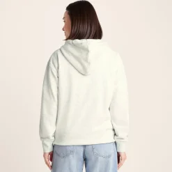 Ciara Womens Supersoft Relaxed Fit Hoody - Ice Grey Marl