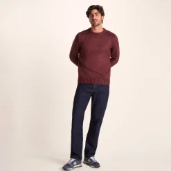 Cicero Mens Knitted Jumper - Port Marl