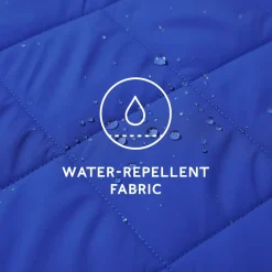 Cirnan Womens Shower Resistant Insulated Packaway Jacket - Ultra Marine
