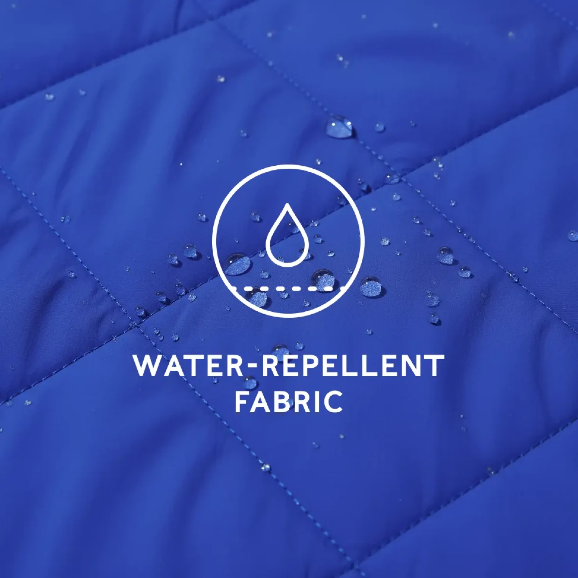 Cirnan Womens Shower Resistant Insulated Packaway Jacket - Ultra Marine