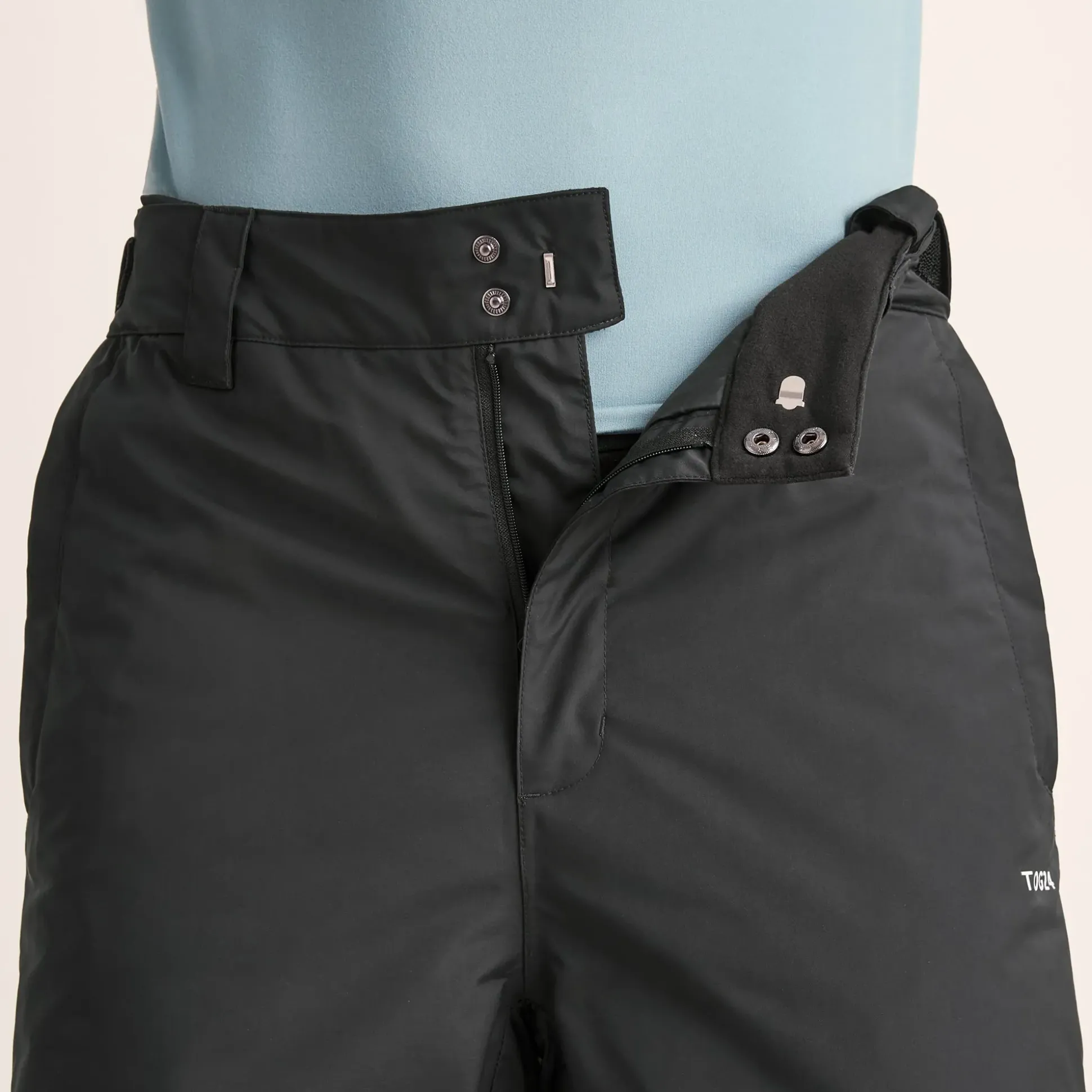 Clusaz Mens Waterproof Insulated Salopettes - Black