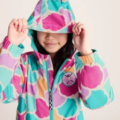 Cohampshire Kids Shaun the Sheep Waterproof Jacket - Pink Cloud Print