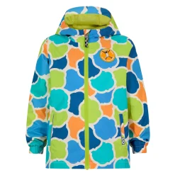Cohampshire Kids Shaun the Sheep Waterproof Jacket - Lime Cloud Print