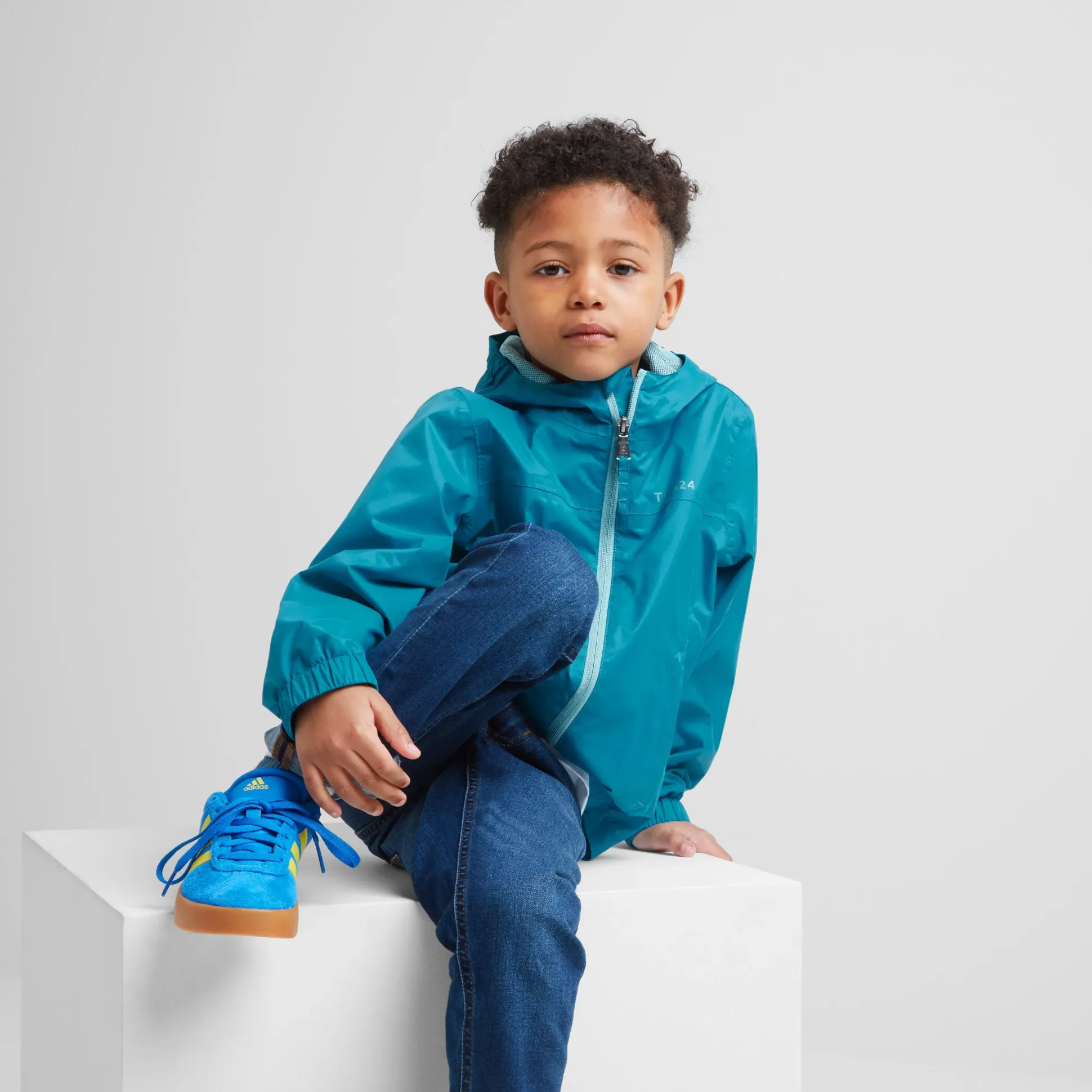Copley Kids Waterproof Jacket - Mosaic Blue