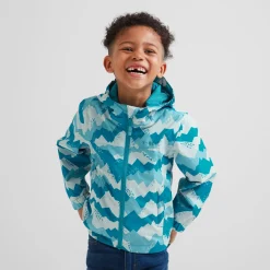 Copley Kids Waterproof Jacket - Mosaic Blue Mountain Print