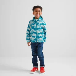 Copley Kids Waterproof Jacket - Mosaic Blue Mountain Print