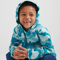 Copley Kids Waterproof Jacket - Mosaic Blue Mountain Print