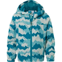 Copley Kids Waterproof Jacket - Mosaic Blue Mountain Print