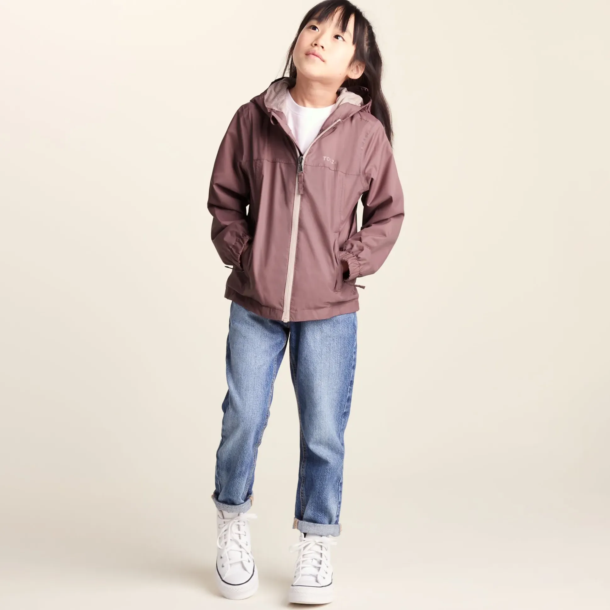 Copley Kids Waterproof Jacket - Mauve