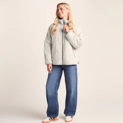 Corlae Womens Oversized Shower Resistant Insulated Jacket - Warm Cloud
