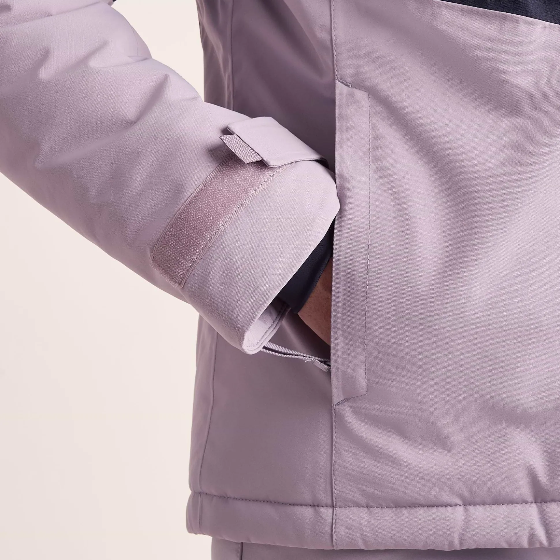 Corvara Womens Waterproof Insulated Ski Jacket - Oxford Blue/Lavender Grey