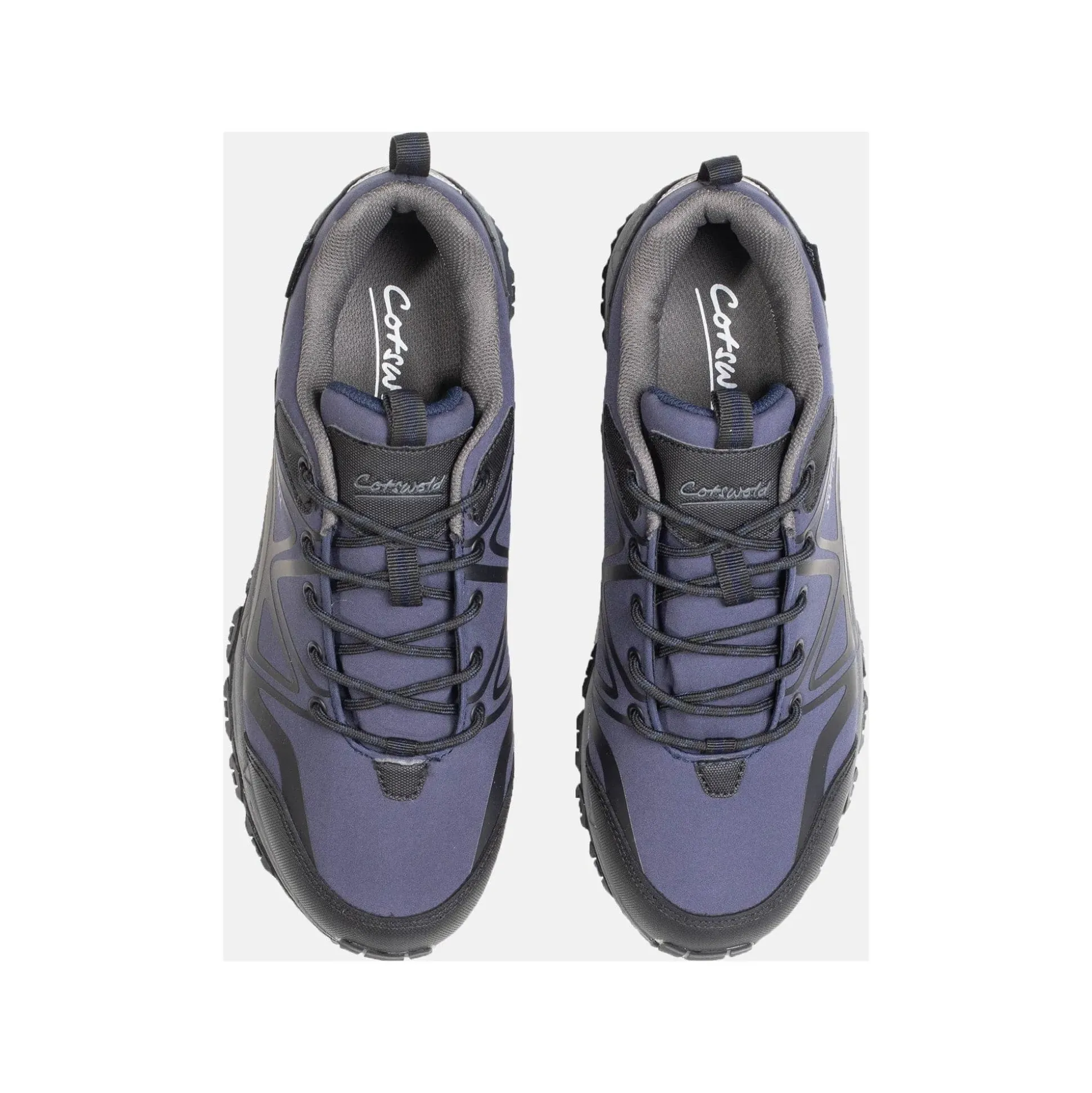 Cotswold Abbeydale Mens Low Hiker - Blue/Black/Grey