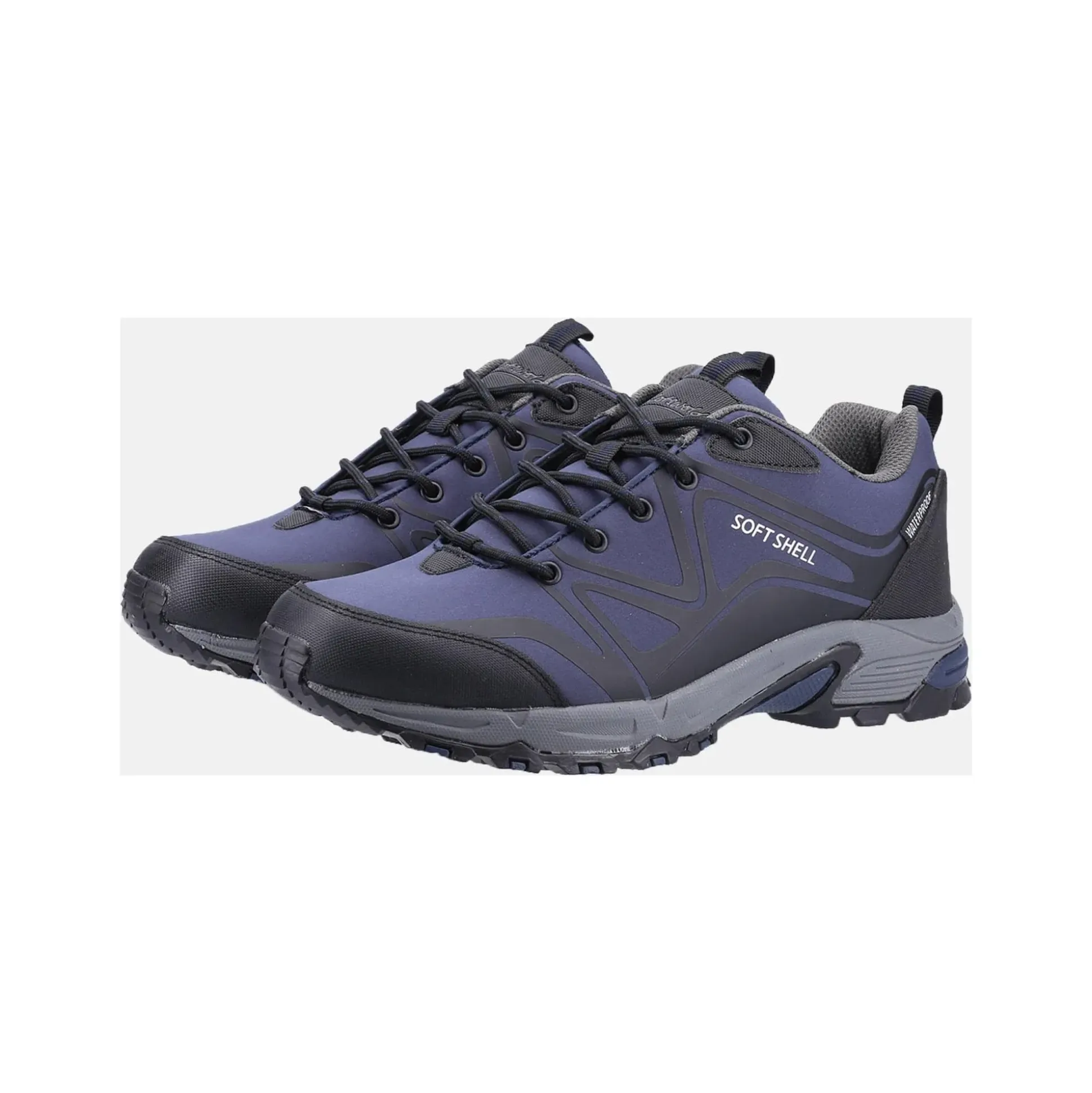 Cotswold Abbeydale Mens Low Hiker - Blue/Black/Grey