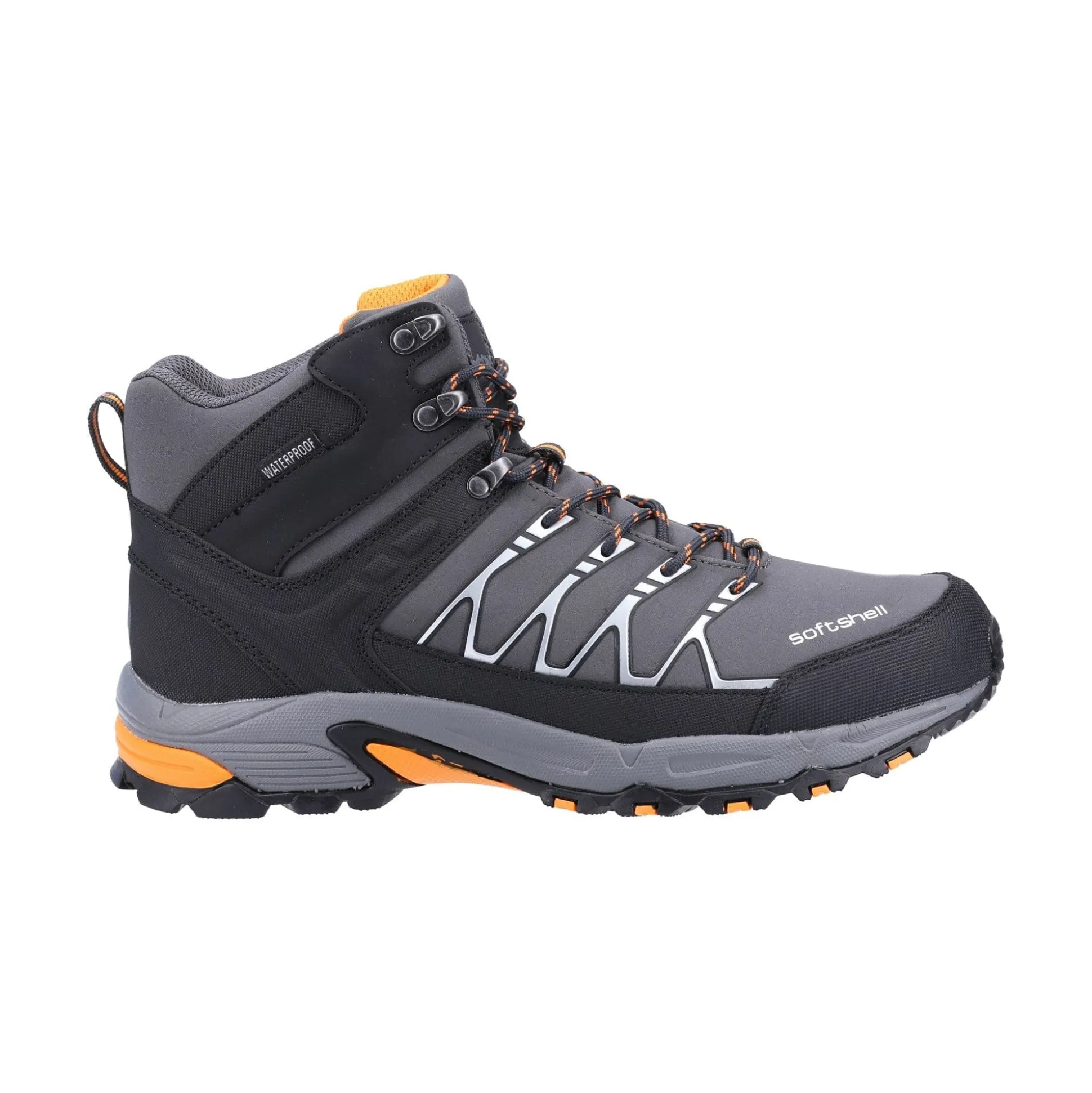 Cotswold Abbeydale Mens Mid Hiker - Grey/Orange