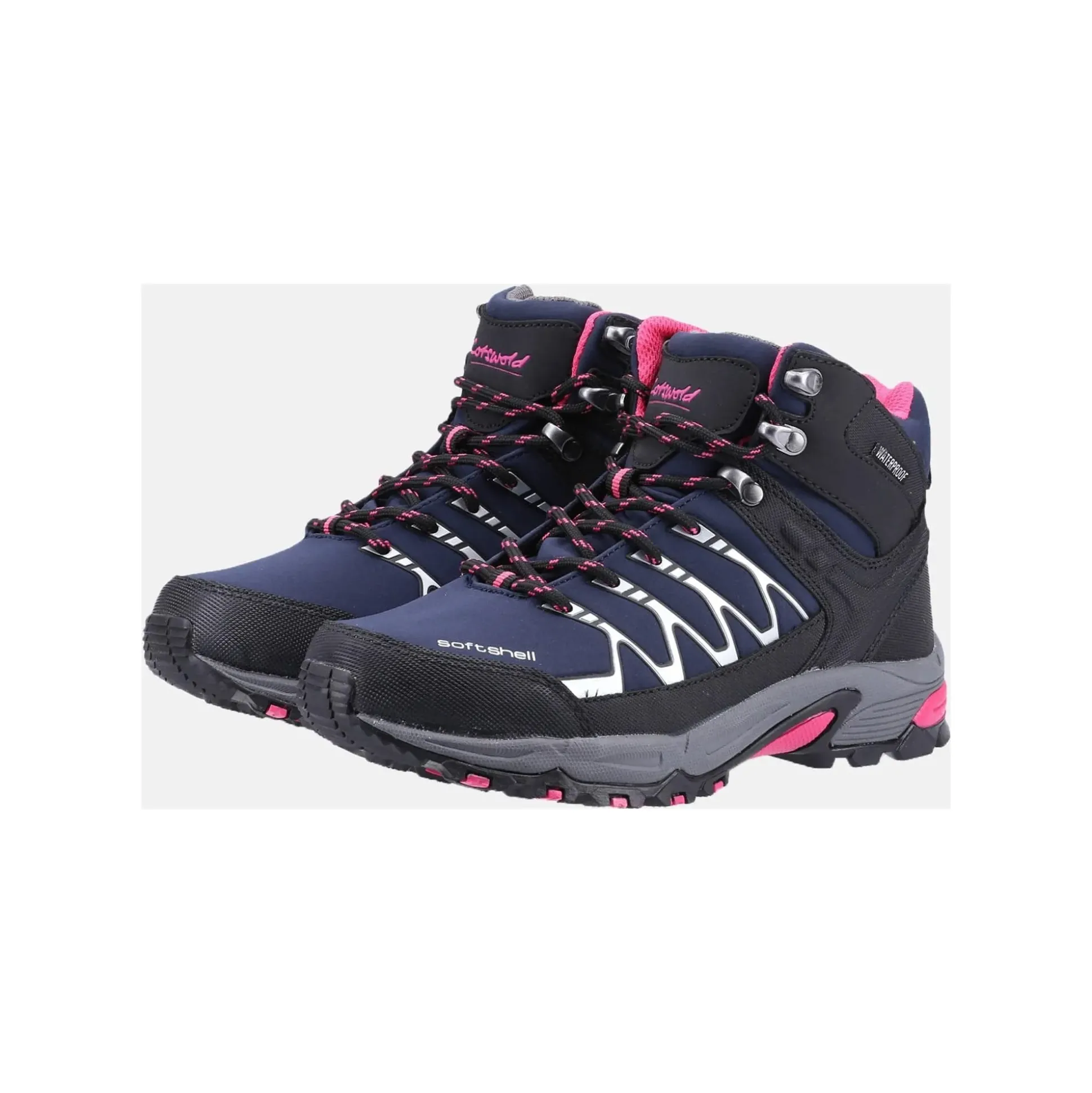 Cotswold Abbeydale Womens Mid Hiker - Navy/Black/Fuchsia