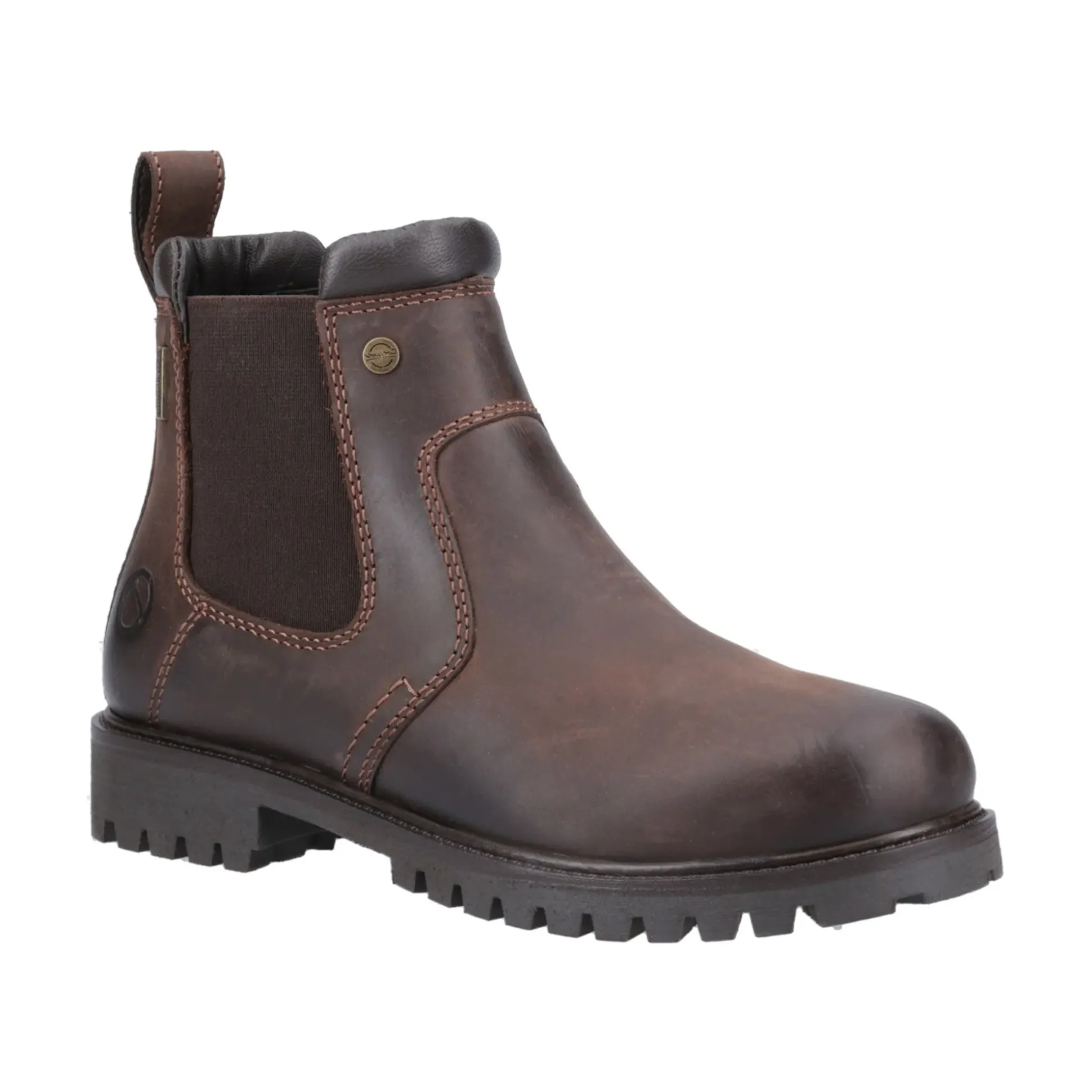 Cotswold Pamington Womens Ankle Boots - Brown