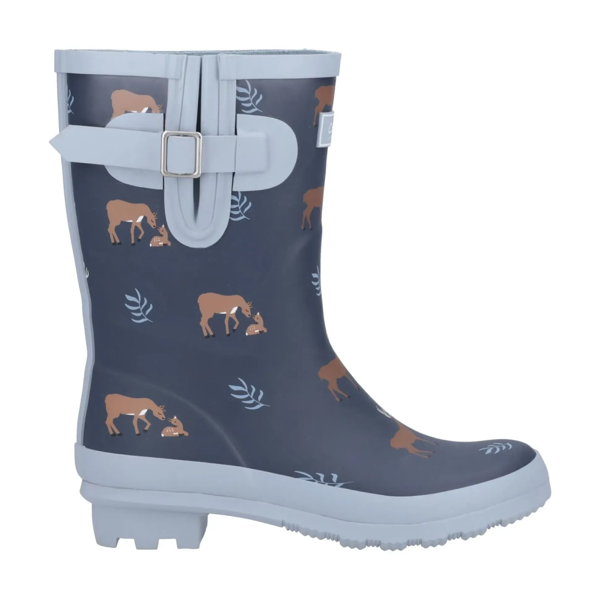 Cotswold Woodland Mid Womens Wellingtons - Deers