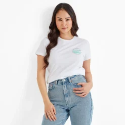 Country Womens T-Shirt - Optic White