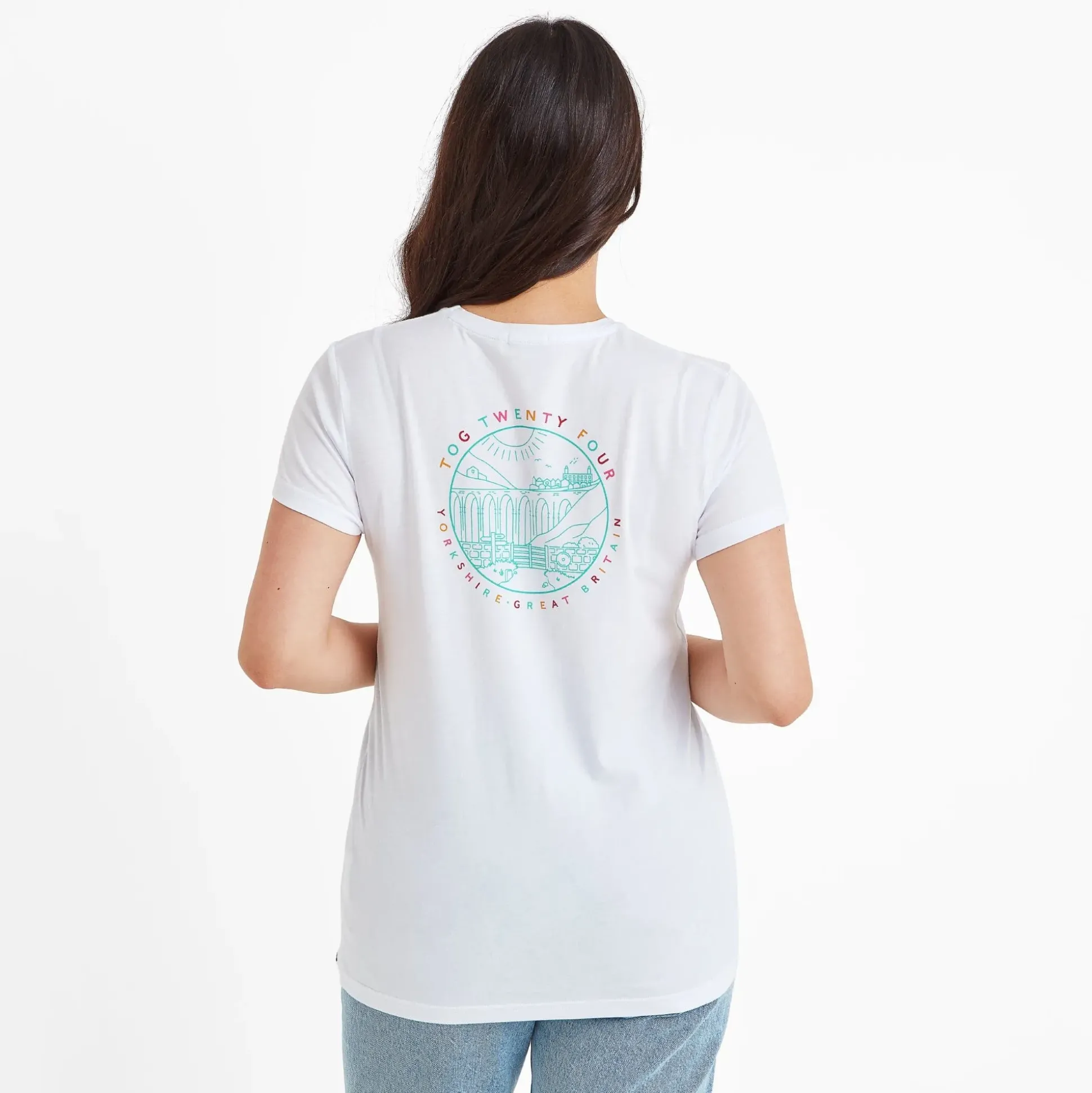Country Womens T-Shirt - Optic White