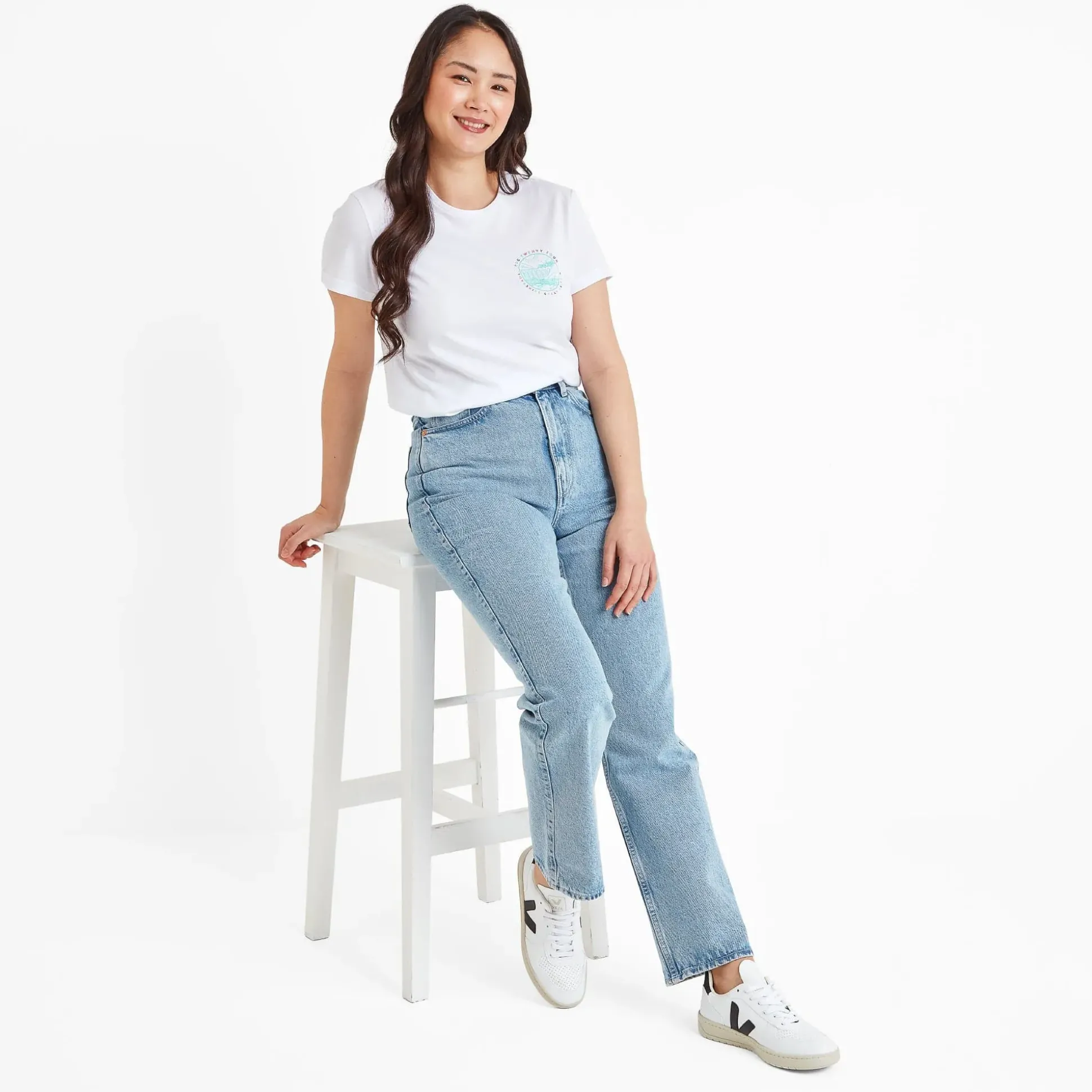 Country Womens T-Shirt - Optic White