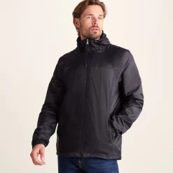 Craven Mens Waterproof Packaway Jacket - Black