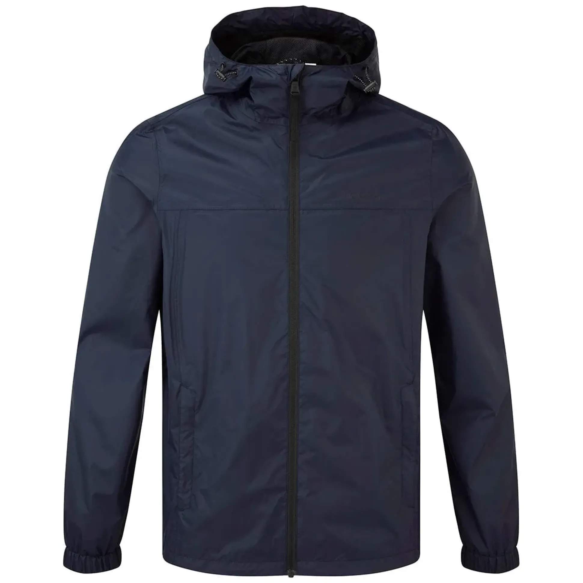 Craven Mens Waterproof Packaway Jacket - Navy