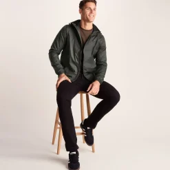 Craven Mens Waterproof Packaway Jacket - Dark Khaki