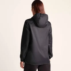 Craven Womens Waterproof Packaway Jacket - Black
