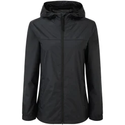 Craven Womens Waterproof Packaway Jacket - Black