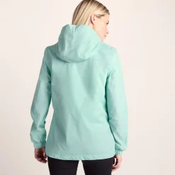 Craven Womens Waterproof Packaway Jacket - Eggshell Blue