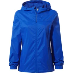 Craven Womens Waterproof Packaway Jacket - Ultra-Marine Blue