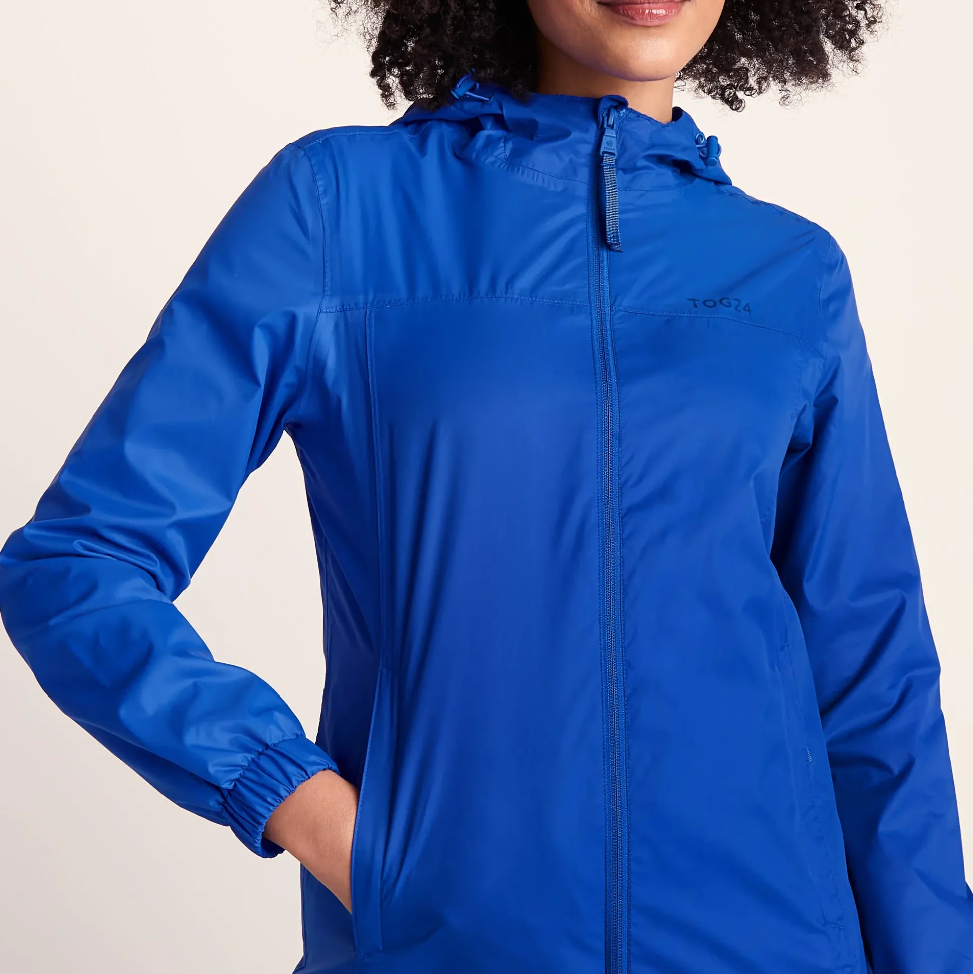 Craven Womens Waterproof Packaway Jacket - Ultra-Marine Blue