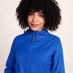 Craven Womens Waterproof Packaway Jacket - Ultra-Marine Blue