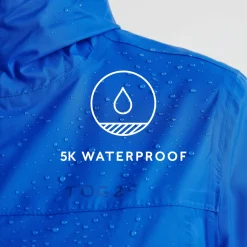 Craven Womens Waterproof Packaway Jacket - Ultra-Marine Blue