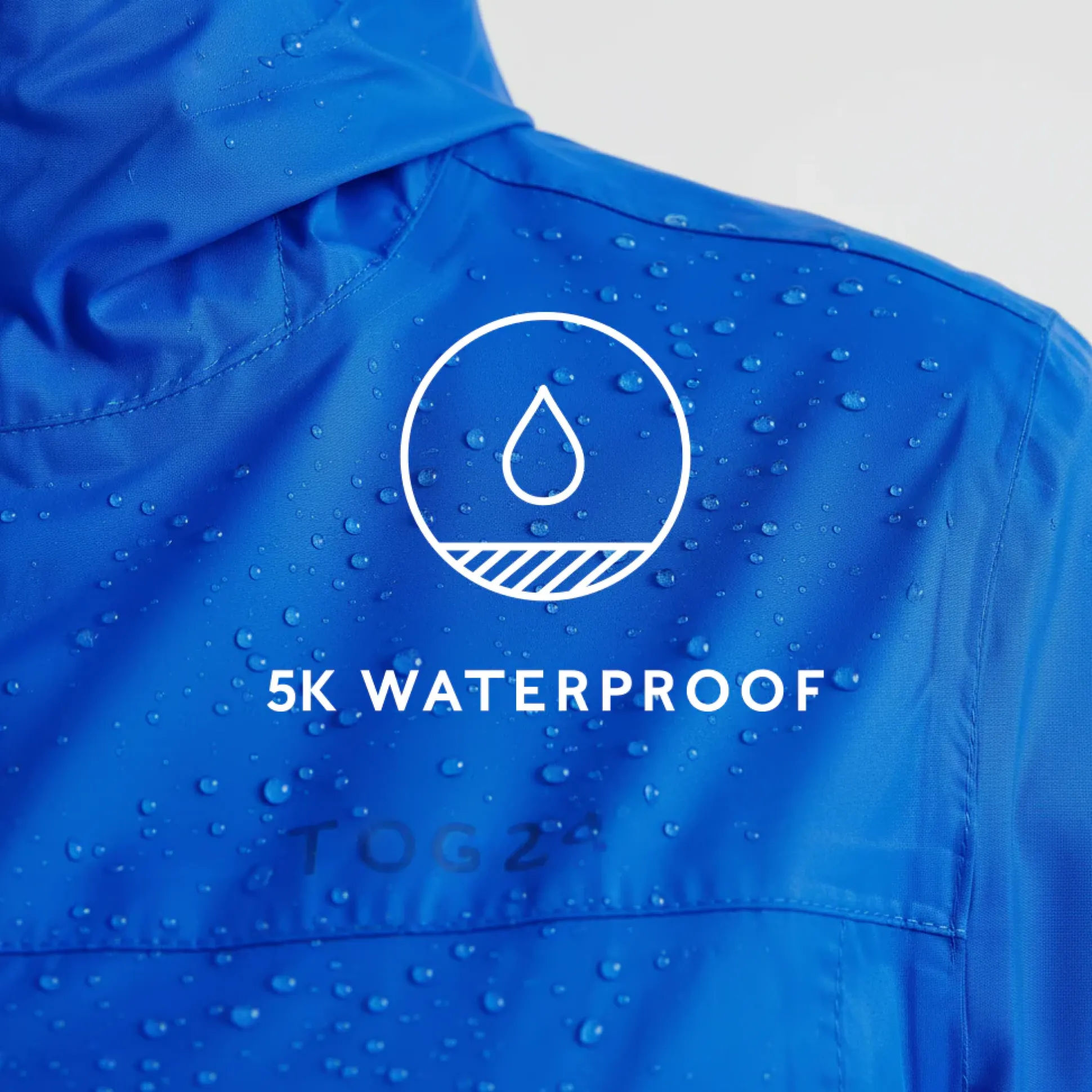 Craven Womens Waterproof Packaway Jacket - Ultra-Marine Blue