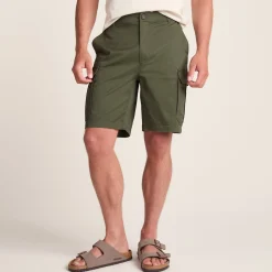 Credo Mens Supersoft Cargo Shorts - Forage Green
