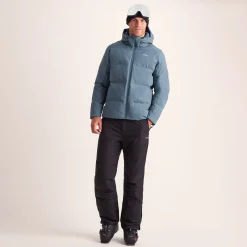 Davos Mens Shower Resistant Insulated Ski Jacket - Fjord Blue