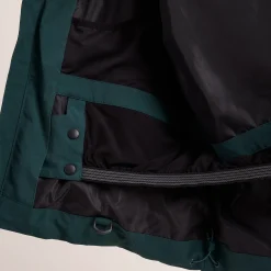 Davos Mens Shower Resistant Insulated Ski Jacket - Dark Turquoise