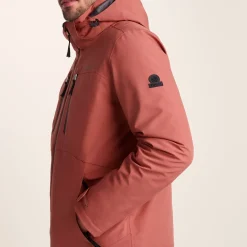 Denton Mens 3-in-1 Waterproof Jacket - Clay